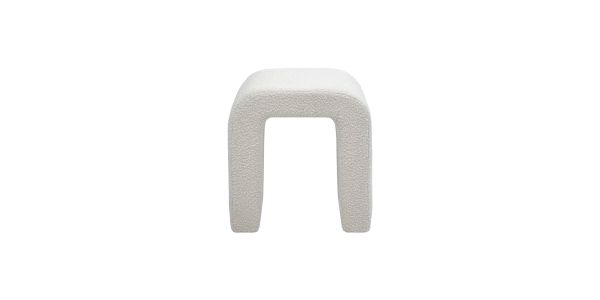 Kick Pouf Ylva - Blanc