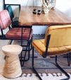 Chaise tubulaire Kick Ivy - Vert foncé