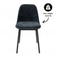 Chaise de salle à manger Kick Lana - Bleu
