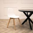Chaise de salle à manger Kick Yuna - Blanc