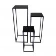 Kick action set de 3 colonnes de plantes - Noir