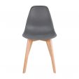 Chaise de salle à manger Kick Yuna - Gris foncé