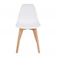 Chaise de salle à manger Kick Yuna - Blanc