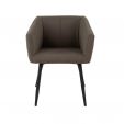 Chaise de salle à manger Kick Liv Bouclé - Marron