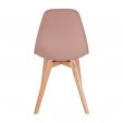Chaise de salle à manger Kick Yuna - Rose