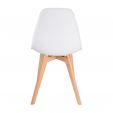 Chaise de salle à manger Kick Yuna - Blanc