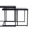 Table basse Kick Muse - Set of 2 - Noir