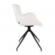 Chaise tournante Kick Novi - Blanc