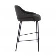 Tabouret de bar Kick Sepp - Gris foncé