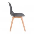 Chaise de salle à manger Kick Yuna - Gris foncé