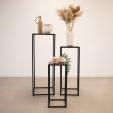 Kick action set de 3 colonnes de plantes - Noir