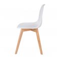 Chaise de salle à manger Kick Yuna - Blanc