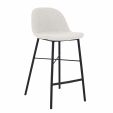 Tabouret de bar Kick Jade - Blanc