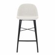 Tabouret de bar Kick Jade - Blanc