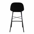 Tabouret de bar Kick Jade - Noir