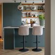 Tabouret de bar Kick Liam - Gris foncé