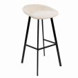 Tabouret de bar Kick Lily - Crème