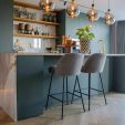 Tabouret de bar Kick Lucy - Gris foncé