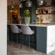 Tabouret de bar Kick Lucy - Gris foncé