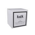 Chaise tubulaire Kick Ivy - Noir