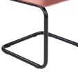 Chaise tubulaire Kick Ivy - Rose