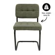 Chaise tubulaire Kick Yves - Vert
