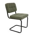 Chaise tubulaire Kick Yves - Vert