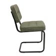 Chaise tubulaire Kick Yves - Vert