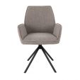 Chaise tournante Kick Alex - Gris