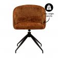 Chaise tournante Kick Merle - Terre