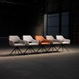 Chaise tournante Kick Miyo - Gris