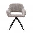 Chaise tournante Kick Nori - Gris