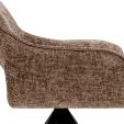 Chaise tournante Kick Nori - Taupe