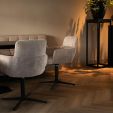Chaise tournante Kick Noud - Champagne