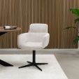 Chaise tournante Kick Noud - Champagne