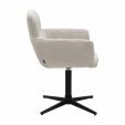 Chaise tournante Kick Noud - Champagne