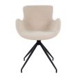 Chaise tournante Kick Novi - Beige