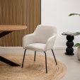 Chaise de salle à manger Kick Daan - Gris
