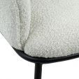 Chaise de salle à manger Kick Duke - Blanc - Blanc
