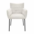 Chaise de salle à manger Kick Goos - Crème