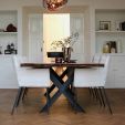 Chaise de salle à manger Kick Goos - Crème