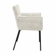 Chaise de salle à manger Kick Goos - Crème