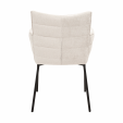 Chaise de salle à manger Kick Goos - Crème