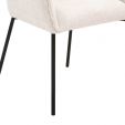 Chaise de salle à manger Kick Goos - Crème