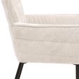 Chaise de salle à manger Kick Goos - Crème