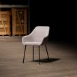 Chaise de salle à manger Kick Guus - Gris