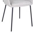Chaise de salle à manger Kick Guus - Gris