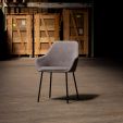 Chaise de salle à manger Kick Guus - Gris foncé
