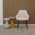 Chaise de salle à manger Kick Guus - Gris foncé