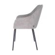 Chaise de salle à manger Kick Guus - Gris foncé